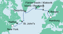Route: Transamerika 2 mit AIDAluna
