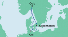 Route: Kurzreise 2 mit AIDAcara