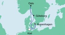Route: Nordeuropa 11 mit AIDAcara