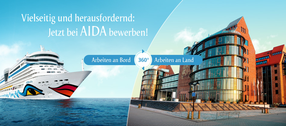 Ihr Arbeitsplatz auf dem Schiff und an Land, 360° Rundgang