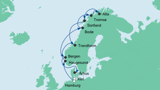Deutschland, Norwegen, Dänemark