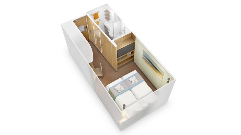 Aidaperla Kabinen Suiten Meerblick Balkon