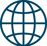 Icon globales Netz