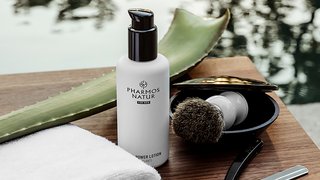Pflegeserie für Männer von PHARMOS NATUR
