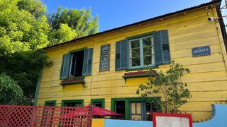 Bunte Häuser in La Boca