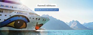 AIDAaura Abdschiedstour 2023