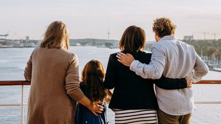 Familie auf AIDA
