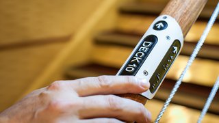 Brailleschrift an Bord Brailleschrift an Bord