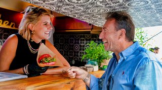 Gourmetpatin Felicitas Then mit ihrem Food Truck
