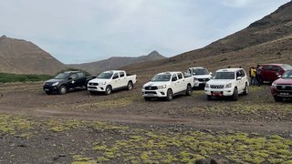 Mit dem Geländewagen über die Insel Mit dem Geländewagen über die Insel