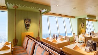 Das Calypso Restaurant an Bord von AIDAvita