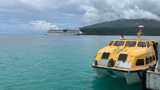 AIDAmar vor Mystery Island
