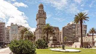Plaza Independencia in Montevideo