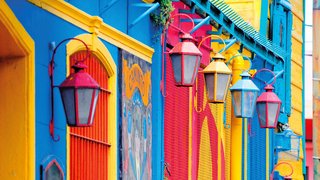 Zu Besuch in La Boca in Buenos Aires