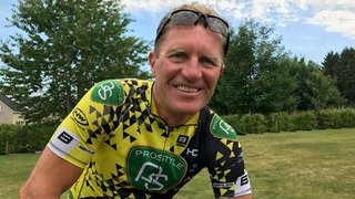 Radsportexperte Jens Heppner in Sportkleidung