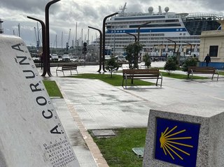 AIDAmar erreicht A Coruña AIDAmar erreicht A Coruña