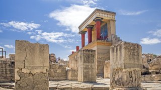 Antike Bauten Griechenlands Heraklion Kreuzfahrten