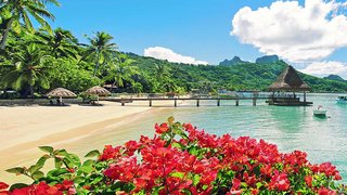 Traumstrände auf Bora Bora Traumstrände auf Bora Bora
