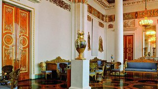 Innenzimmer in der Eremitage Innenraum der Eremitage