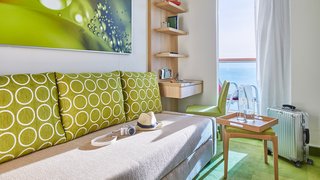 Einzelkabine mit Balkon