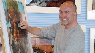 Galeriekünstler live an Bord 