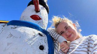 Der Schneemann, der nie schmilzt