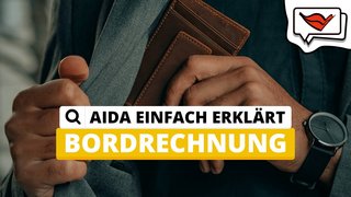 AIDA einfach erklärt | Bordrechnung