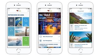 AIDA App Übersicht