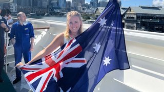 Weltreisereporterin Sarah in Sydney