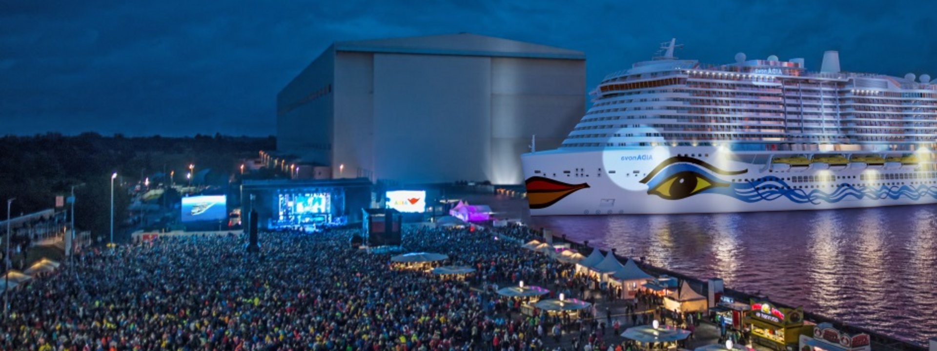 AIDA und Bild am Sonntag suchen gemeinsam Tauffamilie für AIDAnova 