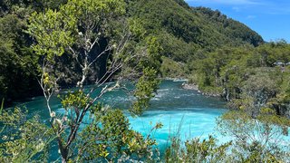 Petrohue-Wasserfälle in Chile