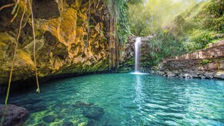 Wasserfall im Regenwald Wasserfall im Regenwald