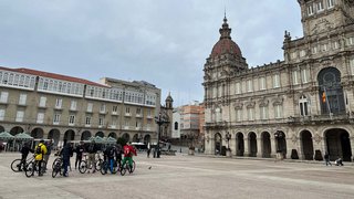 Marktplatz in A Coruña Marktplatz in A Coruña