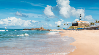Porto da Barra Beach in Brasilien