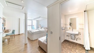 Barrierefreie Balkonkabine