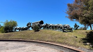Denkmal „La Carreta“ in Montevideo