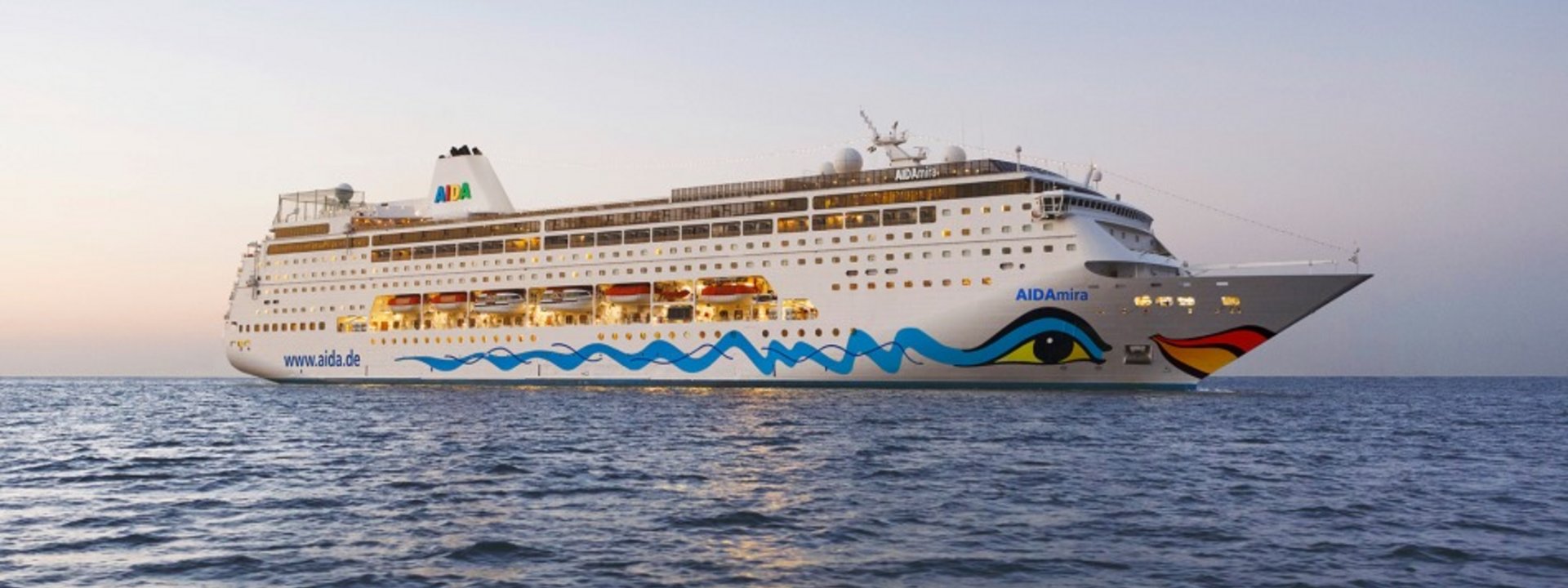 Der Countdown läuft: Morgen tauft Franziska Knuppe das neue AIDA Schiff