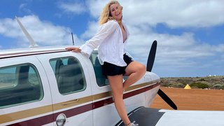 Landung auf East Wallabi Island