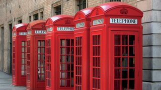 Telefonzellen in London Telefonzellen in London