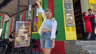 Zu Besuch in La Boca in Buenos Aires