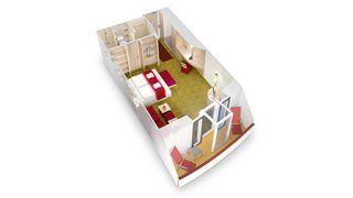 Juniorsuite SD auf AIDAblu, AIDAsol, AIDAmar und AIDAstella