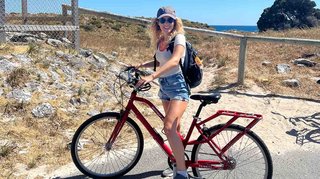 Auf dem Fahrrad die Insel erkunden Auf dem Fahrrad die Insel erkunden