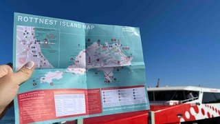 Karte von Rottnest Island