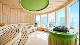 Biosauna an Bord von AIDAperla, AIDAprima und AIDAnova
