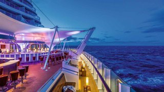 Lanai Bar an Bord von AIDA AIDA Außendeck