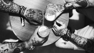 Tattoo-Liebhaber unter sich