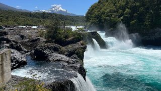 Petrohue-Wasserfälle in Chile