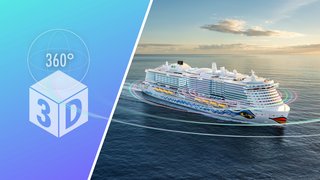 AIDAcosma 360° & 3D Rundgang