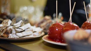 Bratapfel und Stollen Bratapfel und Stollen