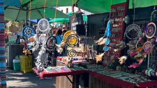 Martkleben in Recife